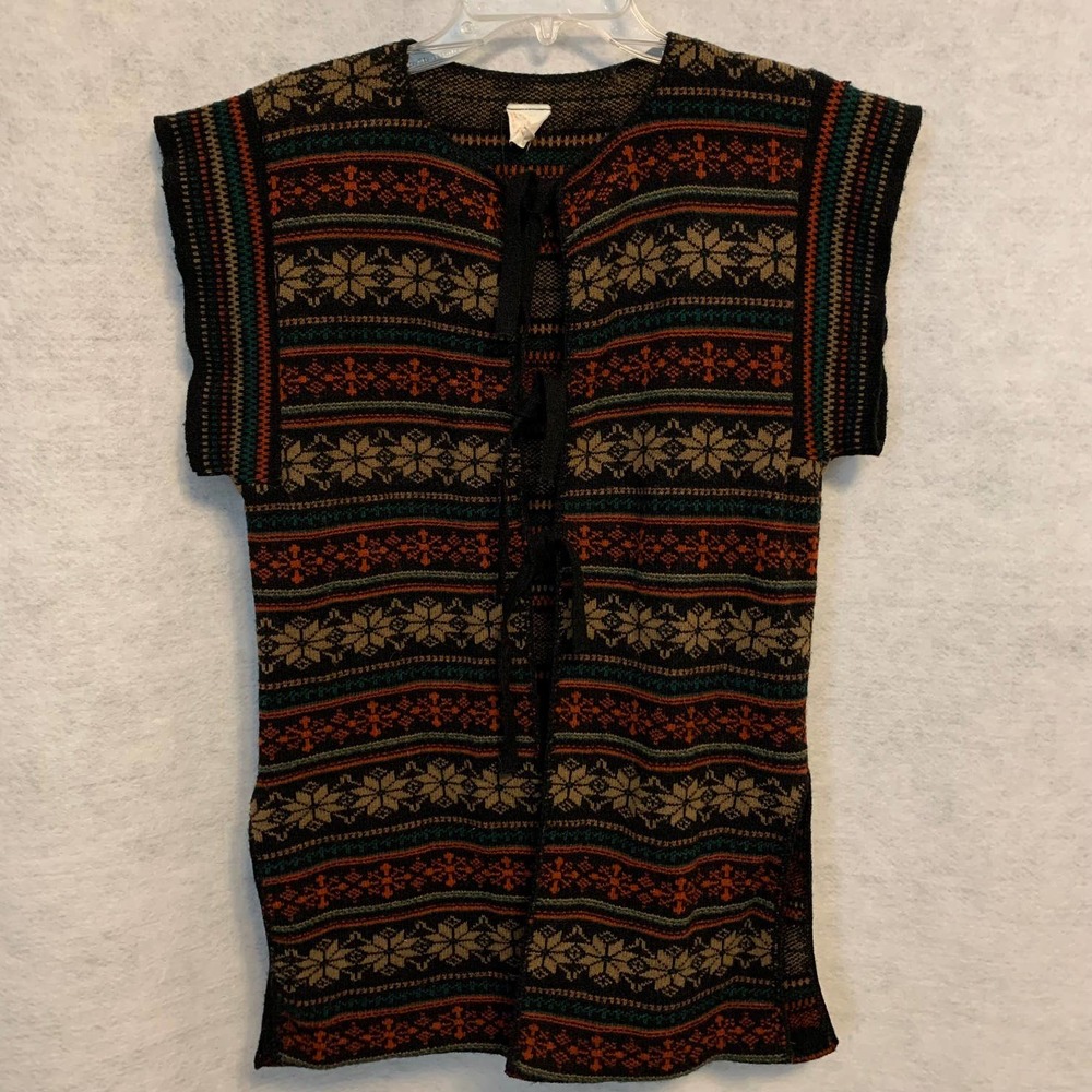 Vintage 70's "It's Pure Gould" Knit‎ Sweater Vest Sidney Gould